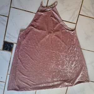 Show me your mumu crushed velvet tunic dress